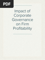 Download Impact of Corporate Governance on Firm Profitability by Amos Ganyam SN268370798 doc pdf