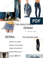 The Evolution of Denim