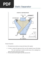 Static Separator