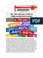 Codigo Promocional Amazon