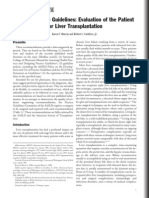 Liver Transplant Evaluation Protocols