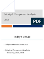 Lecture 9 - PCA