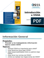 Introducción a OSHA