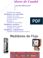 Sensores de Flujo