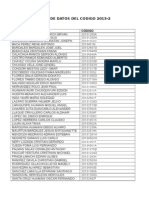 Base de Datos de Sistemas 13-2