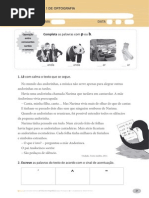 Fichas ortografias português