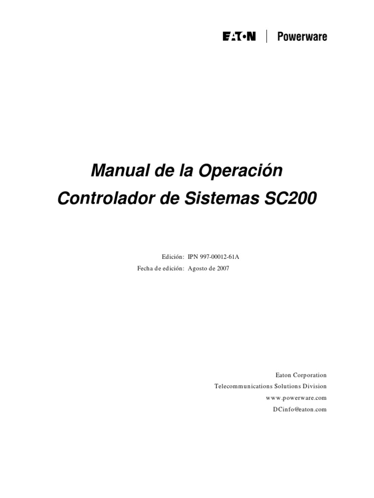 SC200 Handbook Spanish L A2 | PDF | USB | Corriente continua