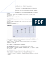 Ingeniería Económica - VPN de flujos de efectivo