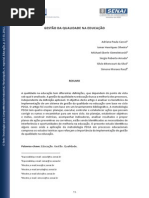 Gestão Na Qualidaade Da Educação PDCA