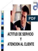 Actitud de Servicio y Atención Al Cliente