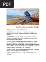 As Sentenças de Sexto