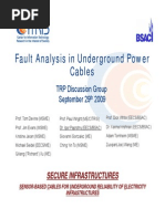 08 Faults in Underground Cable
