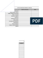 Lista de Revision de Mapas de Tortuga