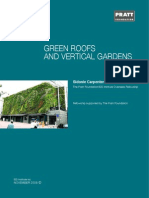 GREEN ROOFS AND VERTICAL GARDENS