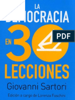 Sartori - La Democracia en 30 Lecciones