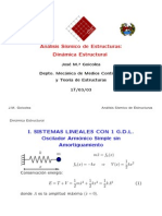 Analisis Sismico de Estructuras - Dinamica Estructural