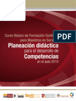 Cur Bás - Planeac Didác Para El Des de Competenc en Elaula2010