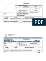 Planificación Unidad Cero Primero Básico