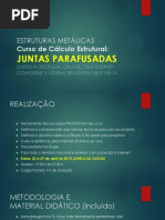 Cálculo Estrutural Nb-14 Juntas Parafusadas