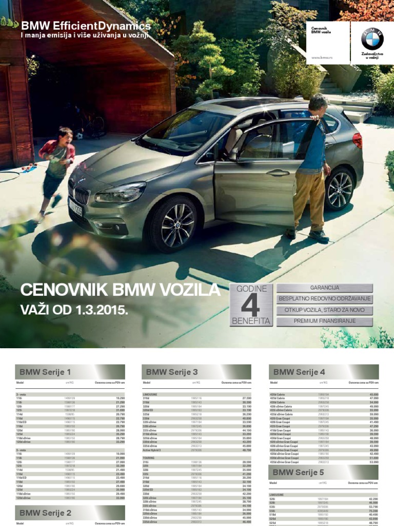 BMW Cenovnik | PDF