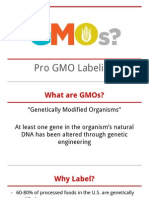 Pro GMO Labeling