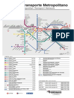 Mapa Metro Sao Paulo