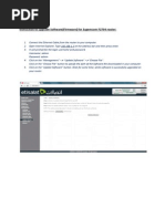 Instruction To Upgrade Firmware For Sagemcom F2704 Router