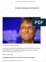 6 Livros Que o Bill Gates Indica Para 2015