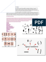 Signo de Puntuación idioma español