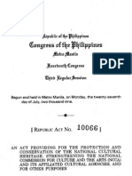 RA 10066 Heritage Law