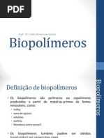 MIB - Aula 12 Biopolímeros