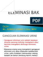 Eliminasi Bak