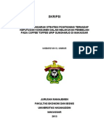 Akbarsyah S. Anwar (A21108105) - Analisis Pengaruh Strategi Positioning Terhadap Keputusan Konsumen Dalam Melakukan Pembelian Pada Coffee Toffee Urip Sumoharjo Di Makassar