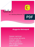 Tutorial 1 DR Bambang