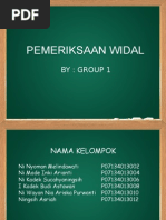 Download ppt widal by Nia Ariska SN268452384 doc pdf