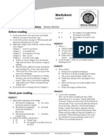 The Double BassMystery - English Grammar Worksheet