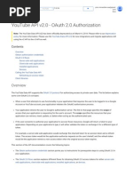 YouTube API v2.0 - OAuth 2.0 Authorization - YouTube — Google Developers.pdf