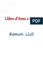 Llibre D'amic e Amat. Ramon Llull