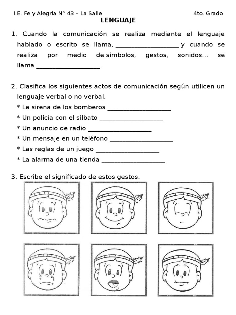 Lenguaje No Verbal | PDF