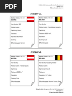 Aactivity 1.e.a. Didactic Unit. Europeans Care for the Environment
