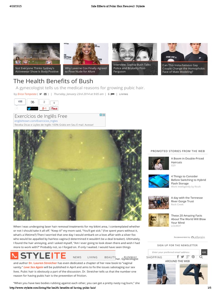 Side Effects of Pubic Hair Removal Styleite PDF Labia Hair Removal