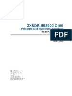 Principle and Hardware Structure of ZXSDR BS8900 C100 74