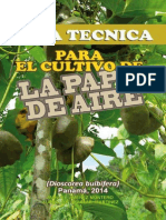 Guia Tecnica Cultivo de La Papa de Aire (Dioscorea Bulbifera) MJM y Aam v. Digital 2014