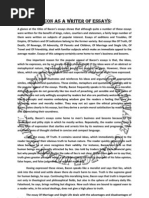 Download Bacon as a Writer of Essays by AbdulRehman SN26847386 doc pdf