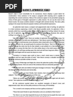 Bacon's Aphoristic Style