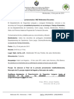 Comunicado No 11 Jornada Portugués 22 y 23 de JUNIO 2015