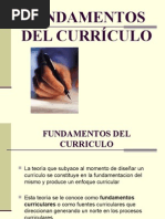 Fundamentos Del Curriculo