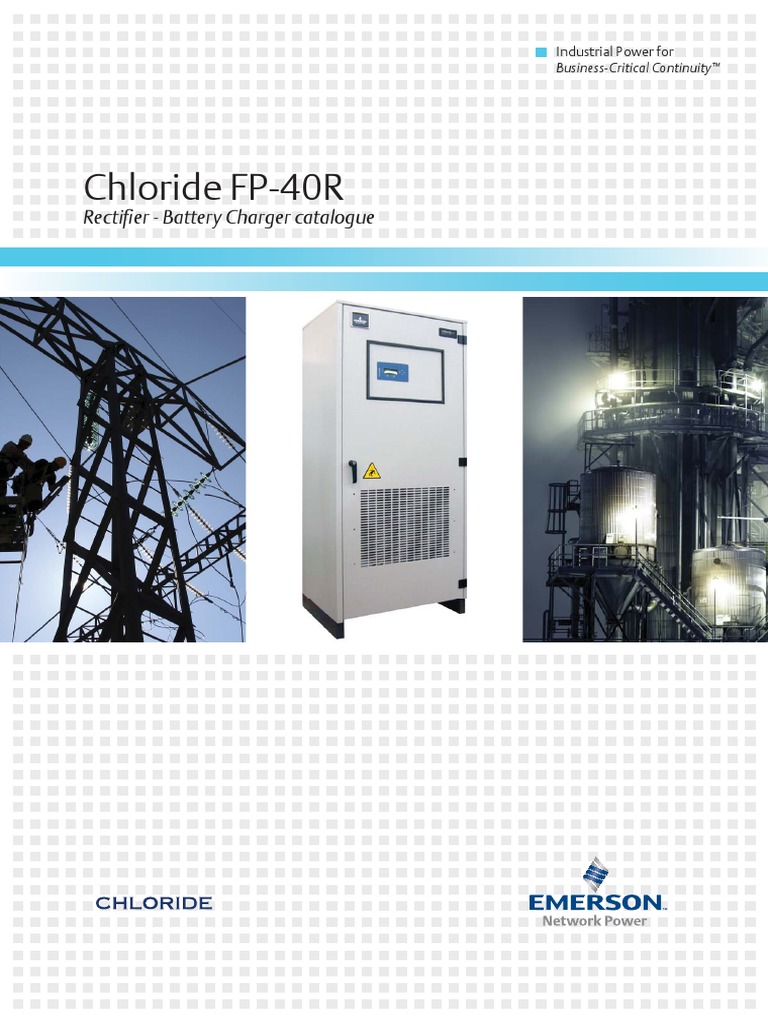 FP-40R Catalogue | PDF | Battery Charger | Rectifier
