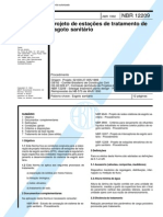 53221211 NBR 12209 1992 Projeto de Estacoes de Tratamento de Esgoto Sanitarios