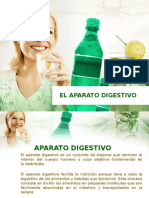 EL APARATO DIGESTIVO Diapositiva